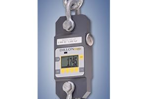 EDjr-2T EDjunior Dillon Dynamometer with Anchor Shackles, Cap. 5,000 lbf / 2,000 kgf / 20,000 N - 36190-0046
