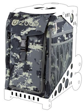 Zuca Anaconda Sport Bag (Camouflage in Gray/Black, for any Frame) insert only