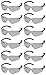 Pyramex Ztek Safety Glasses Silver Mirror Lens S2570S (12 Pair Pack)