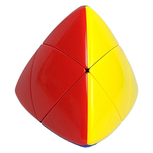 Willking Mastermorphix Stickerless 2X2 Pyramorphix Speed Magic Twist Puzzle Cube