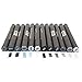 Dainayw Grayscale Alcohol Art Marker Pens, Permanent Dual Tips Cool Grey Markers for Drawing, Shading, Outlining, Illustrating and Rendering,Colorless Blender, 12 Pack