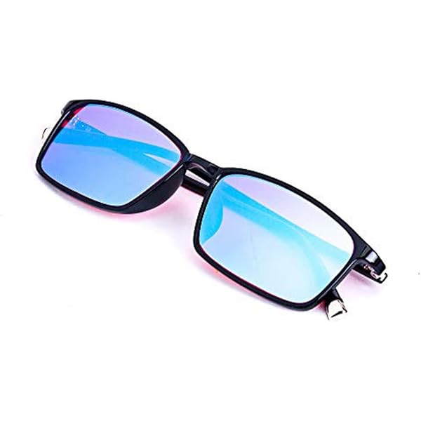 Amazon.com: ZIIZZ Color Blind Glasses - Multi-Coated Blue Lens Red