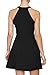 Manydress Women's Halter Neck Fit and Flare Party Cocktail Dress