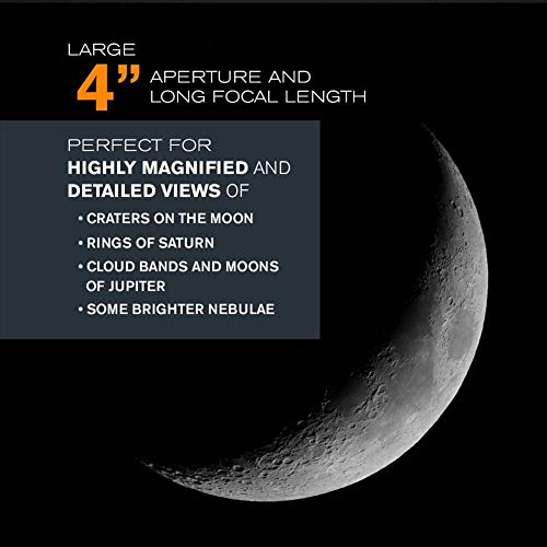 41ll6BmJ5nL THESEUS Astronomical Telescope Intelligent Automatic Star Search Binoculars with Tripod, Professional Stargazing Telescope for Children Adult Beginners - Image 7