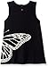 Burt's Bees Kids Little Girls' Toddler Organic Tank Tunic and Capri Legging Set, Onyx, 3T