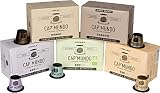 Cap'Mundo Paris Espresso Capsules Variety Pack, 50 Single Cup Coffee Pods Compatible with Nespresso Original Machines, Specialty Grade and Artisan Slow-Roasted in France