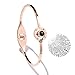 Jetloter I Love You Cuff Bracelet Bangle, 100 Languages Projection on Round Onyx Collarbone Bracelet Rose Gold (Rose Gold)