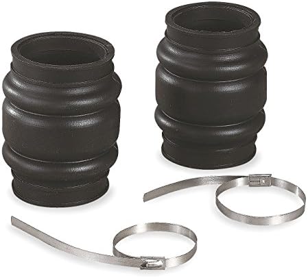 Lovejoy Size D2 Universal Joint Lower Type Boots and Ties (Set of 2)