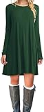 For G and PL Women's Casual Cotton Mini Tunic Dress