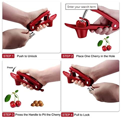 Photo 1 of [-Sale-] Cherry/Olive Pitter Tool, Cherry/Olive Pit Remover/Corer (Green)