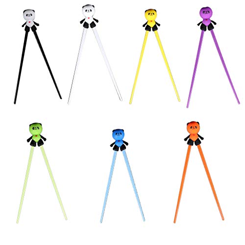Tralntion 1 Pair Multi Color Cartoon Chopstick Kid Chopstick Panda Learning Training Chopsticks Kids Children Chopstick Learner
