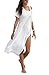 Qin.Orianna Women's Baggy Swimwear Bikini Cover-ups/Beach Dress/Night T-Shirt
