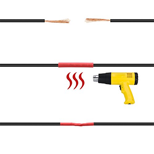 328 PCS Heat Shrink Tubing Set, SIM&NAT Ratio 2:1 Electrical Insulated Sleeving Assorted Heat Shrink Wrap Wire Cable Tubing (8 Sizes/5 Colors) - Thumbnail 2