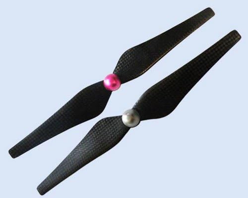 Maytech Carbon Fiber 9.4 X 4.3 Props for Dji Phantom 1, 1 Ccw & 1 Cw W/self Tightening Nut