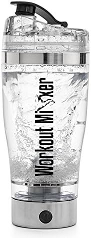 #1 Best Selling Electric Protein Blender and Mixer Bottle | USB Rechargeable Protein Vortex Mixer Cup / 450 Milliliter | BPA-Free, Leak-Proof Design for Smooth Mixing
