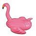 Flamingo Pool Float, PACKGOUT Pink Giant Inflatable Flamingo Pool Raft Toys with Double People Use Of Large Buoyancy