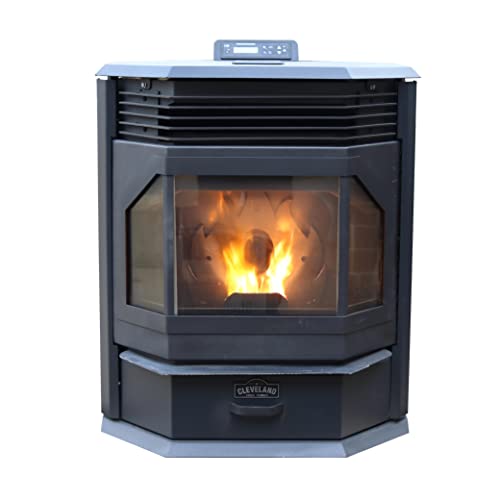 Cleveland Iron Works Bayfront Pellet Stove - 66lb Hopper