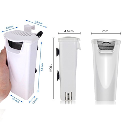 Aquarium Waterfall Filter Reptiles Turtle Filter for small tank 115