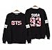 Mainlead Unisex Kpop BTS Bangtan Boys Hoodie Sweatshirt Athleisure