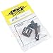Yeah Racing Hackslider Drift Tuned Gyro Black For Competition Drifting #YE-0021BK