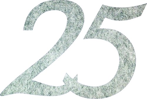 Petra's Craft News A GEF3325 87 Confetti – Fliz, Grey Melange, 18 x 12 x 3 cm