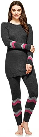 Hottotties Women's Plus Size Sweater Tunic, Mix Charcoal, 3X