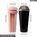 Male Masturbator Cup Adult Sex Toys, SHEQU Realistic Vagina Pocket Masturbation Cup for Men Silicone Pussy Stroker for Virgin Vaginal Sex (Sexy Lily)