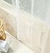 Sfoothome Heavy Duty 100% EVA 3D Effect Bath Curtain Shower Curtain or Liner Stall,Clear 72 Inch Wide 72 Inch Long
