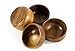 Kevin Home Small Wooden Serving Bowl, fruits, candy, nuts, Dip Sauce, Appetizer, 4 Pieces Acacia Small bowl 3” Diameter x 1.4“ Height