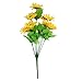 uxcell Artificial Yellow Sunflower Bouquet Office Home Decor