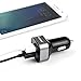 Two Port USB Car Charger, Kroma 4.8A/24W 2 Smart Port Car Charger for iPhone 6S Plus 6 Plus 6 5SE 5S 5 5C 4S, Samsung Galaxy S7 S6 Edge Plus Note 5 4 S5 Tab S, LG, G5, G4, HTC, Nexus 5X 6P, iPad