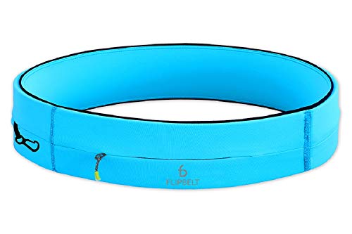 FlipBelt Zipper Aqua Small