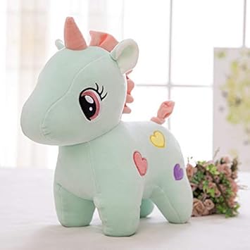 Slv Unicorn Plush Toy Stuffed Animal Pillow Cushion Soft Toys for Baby Kids Medium( Color May Vary)Pack of 1