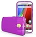 Tudia Lite TPU Bumper Protective Case for Motorola Moto G 2nd Gen 2014 - Purple