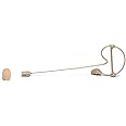 Samson SE60x Unidirectional Earset Microphone with Four Adaptor Cables Compatible with Most Popular Wireless Systems, Tan