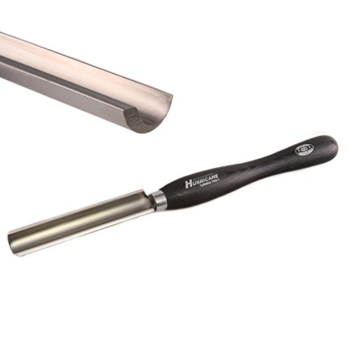 Hurricane Turning Tools, HTT-230KW, M2 Cryo, 3/4" Spindle Roughing Gouge for Woodturning