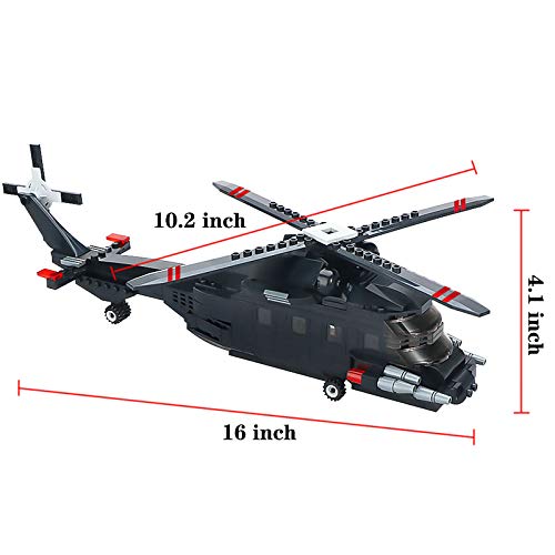 Army Military Helicopter Building Kit, Utility Helicopter Building