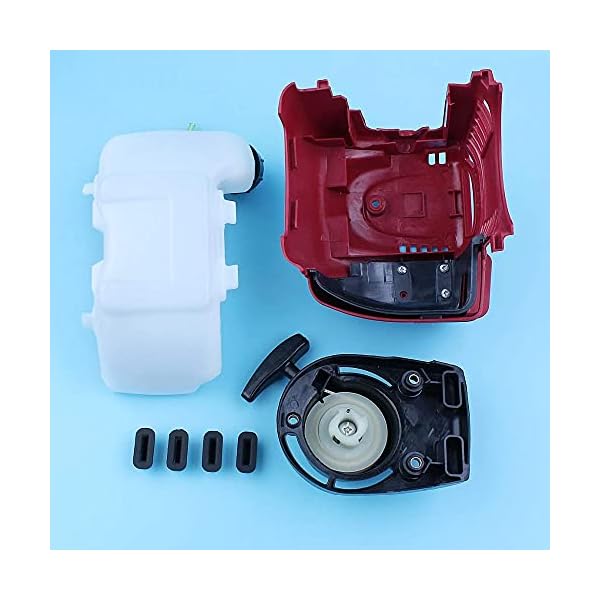 Gute Qualität Gas Kraftstofftank Gummi Motordeckel Rückstoßzug Starter Kit Kompatibel mit Honda GX35 GX35NT HHT35S… – Bild 3