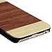 iPhone 6 Wood Case, Real Natural Wooden Case Durable Wooden Bumper Case for Apple iPhone 6