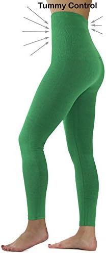 Ylluo Premium Tummy Support Slimming Leggings Thick High Waist Fleece and Non Fleece
