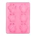 Cat Paw Print Silicone Cookie Cake Candy Chocolate Mold Soap Ice Cube Mold