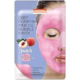 PUREDERM DEEP PURIFYING PINK O2 BUBBLE MASK PEACH