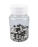 yueton Bottle of 100pcs Jagwire 5mm Bike Brake Cable Housing Ferrule End Caps