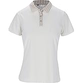 adidas Women's Ultimate365 Gingham Polo Shirt