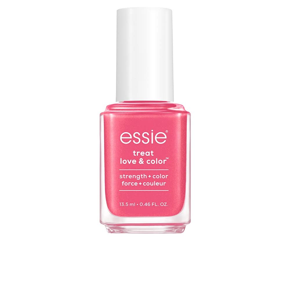 essie TLC Nourishing Nail Polish, 162 punch it up, Pink Nail Polish, 13.5 ml