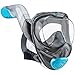 Wildhorn Seaview 180 V2 Full Face Snorkel Mask. Snorkeling Gear for Adults, Young, and Kids. Snorkel Mask Adult with FLOWTECH Advanced Breathing System, Panoramic Side Snorkel Set Design