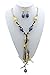 Bocar Coloful Personalized Strand Layer Statement Chunky Necklace for Women Gifts