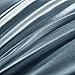 Dazzfond Duvet Cover Queen, Egyptian Cotton 3 Piece Luxury Bedding Set-Zipper Closure & Corner Ties, Solid Color Breathable Washable Comforter Protector (Ocean Teal)