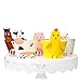 Farm Animal Cupcake Wrappers Toppers