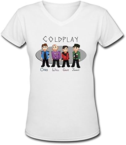 ZCNS fashion girl's Coldplay fashion shirt women's t shirt White M